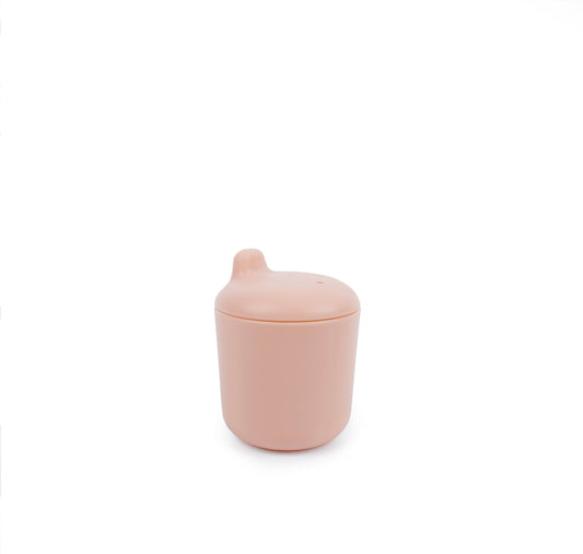 Gobelet à bec en silicone - Blush